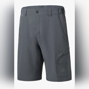Men's Gray Cargo Shorts